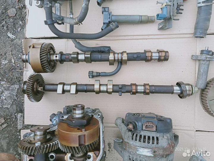 В разборе двигатель 1mzfe лексус RX 300