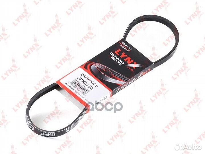 3PK0753 lynxauto Ремень поликлиновый 3PK0753 LY