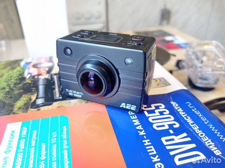 Экшен камера/видеорегистратор Texet DVR-905S 8Мп