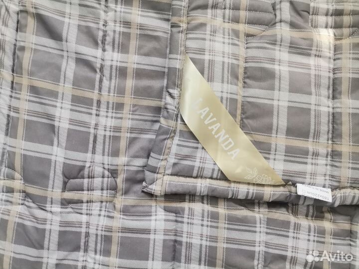 Одеяло демисезонное полуторное х/б новое стеганое