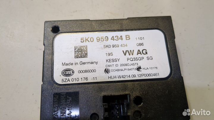 Блок управления бесключевого доступа Audi Q3, 2012