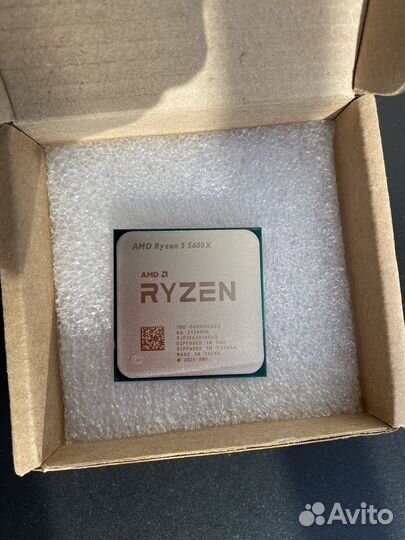 AMD Ryzen 5 5600x новый с чеком