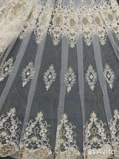 Тюль новый бархат 2,30м