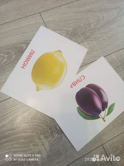 Развивающие карточки по методике Глена Домана