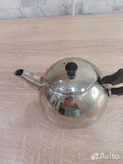 Заварочный чайник мельхиор СССР