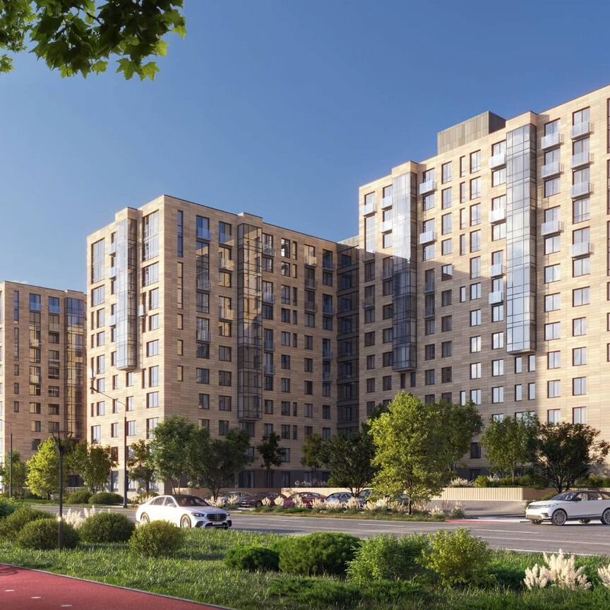 2-к. квартира, 71,8 м², 9/11 эт.