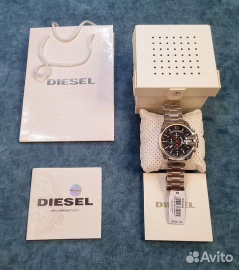 Часы Оригинальные новые diesel Mega Chief DZ4308