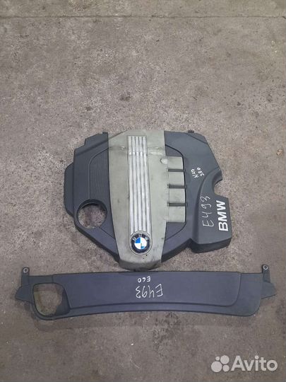 Декоративная крышка двигателя бмв N52 N47 N57 BMW