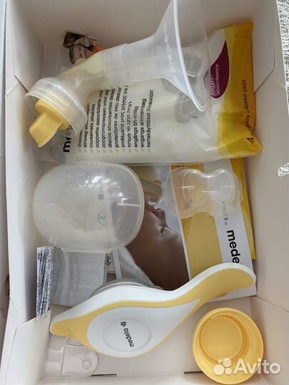 Молокоотсос ручной medela harmony смартсоска