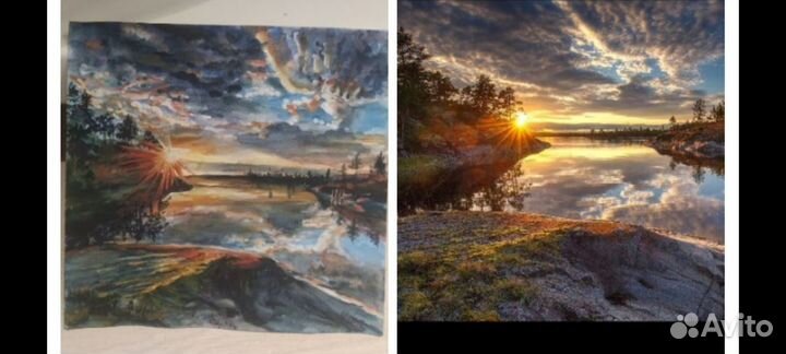 Рисую, портреты карандашом, картины красками