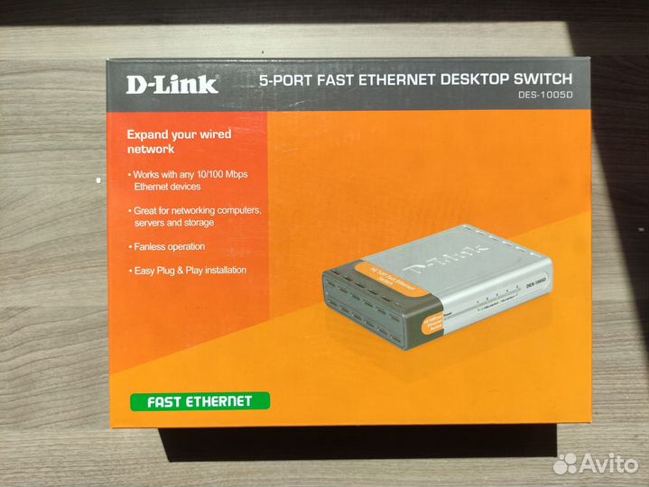 Коммутатор D-Link DES-1005D