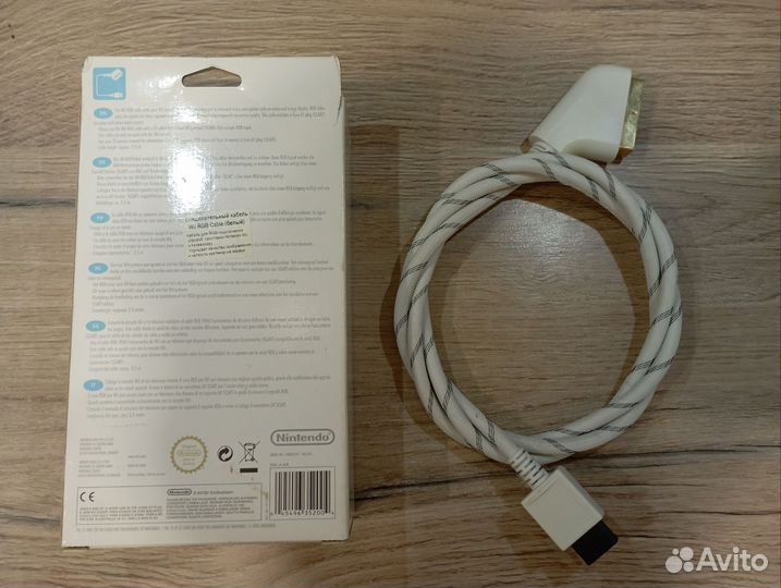 Качественный кабель Nintendo Wii