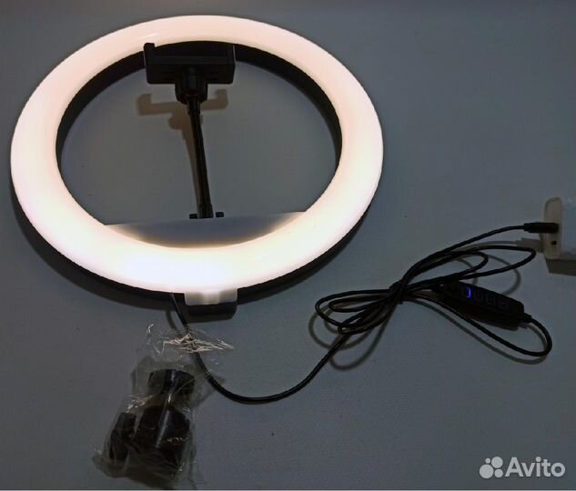 Новая Селфи лампа кольцевая 30см для сьёмок