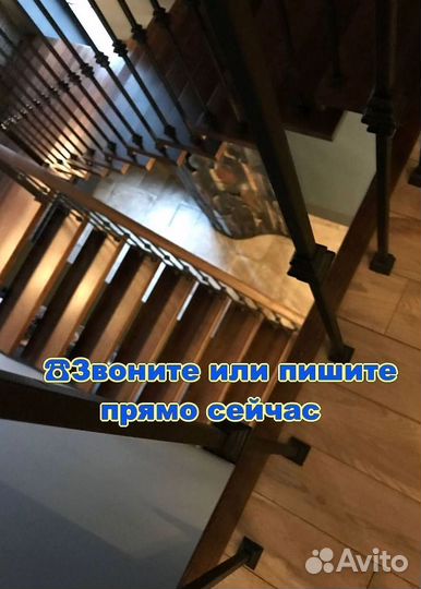 Изготовление лестниц на металлокаркасе в частные д