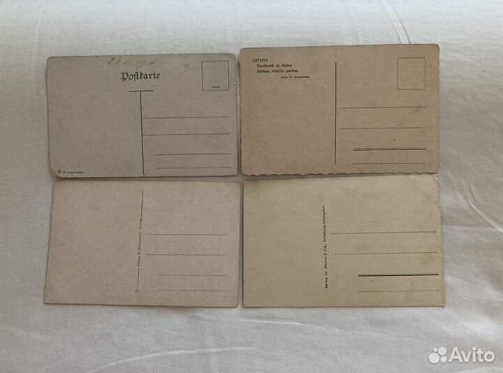 Немецкие открытки старинные