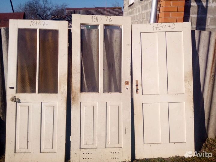 Двери из массива бу