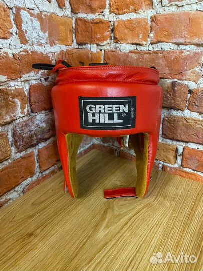 Боксерский шлем green hill размер L