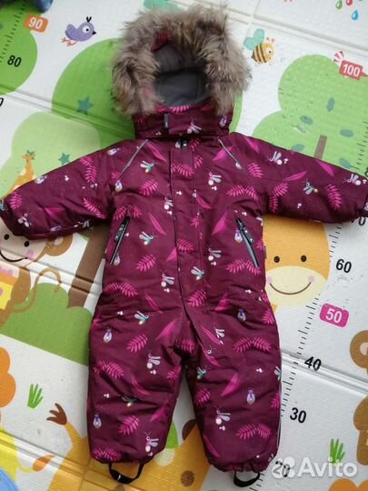 Зимний комбинезон для девочки