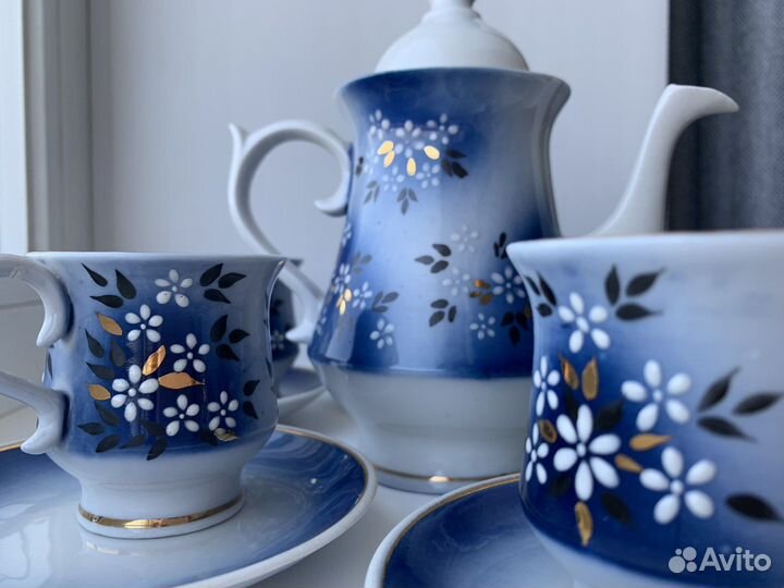 Кофейный сервиз керамика СССР