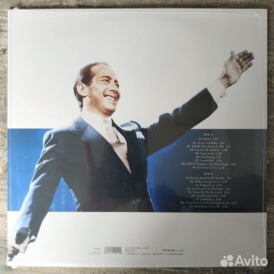 Paul Anka - Diana (His Greatest Hits) (2020) LP