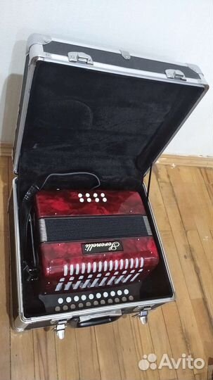 Аккордеон кнопочный диатонический Serenelli G/C