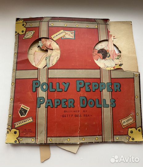 Бумажные куклы Polly paper dolls