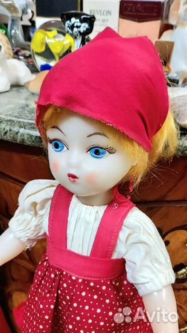 Кукла СССР Алёнушка Бронь