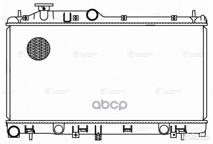 Радиатор охлаждения двигателя subaru forester S
