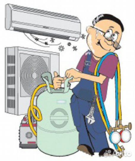 Обслуживание чистка кондиционеров