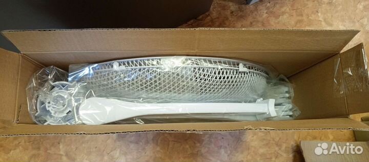 Вентилятор напольный polaris белый