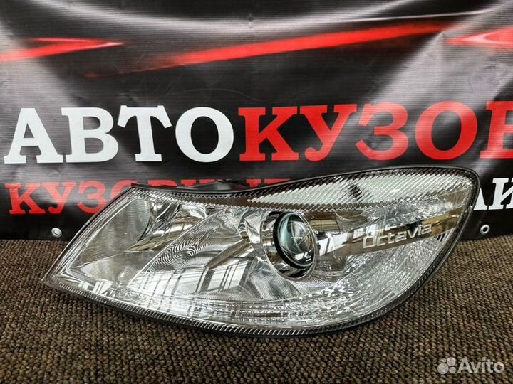 Фара левая Skoda Octavia A5 2008-2013