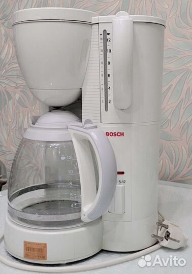 Кофеварка капельная bosch