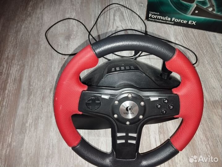 Игровой руль logitech formula force ex