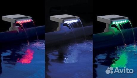 Водопад для бассейна с LED подсветкой Интекс 28090