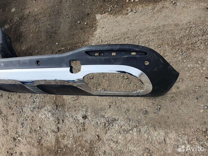 Юбка губа задняя Mercedes GLE V167 2019