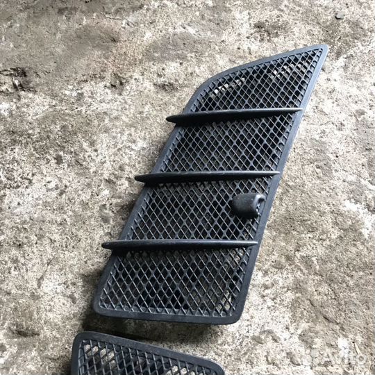 Решётка капота с омывателем ML164 GL W164 Mercedes