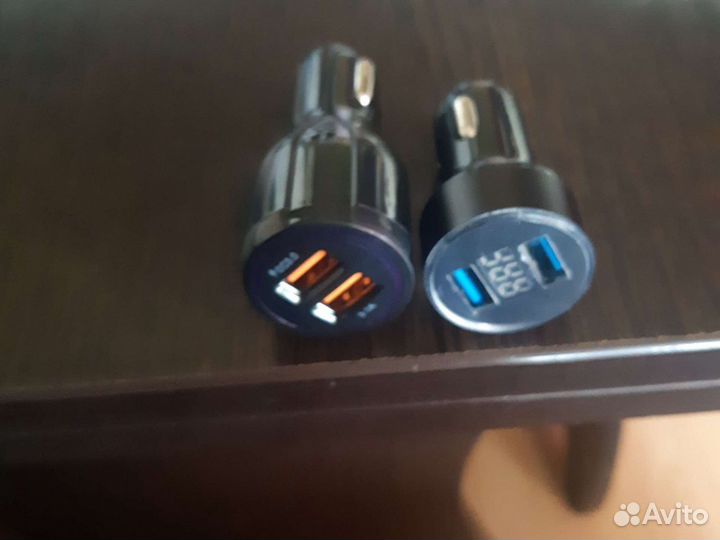 Автомобильное зарядное устройство разные для телеф