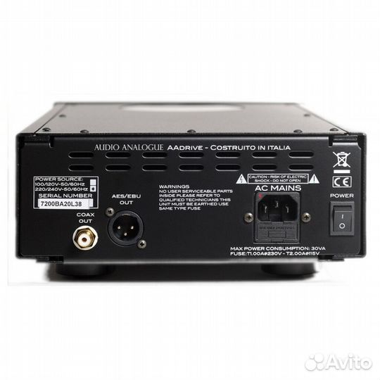 Audio analogue aadrive