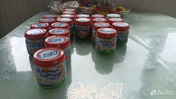 Детское питание пюре овощное агуша