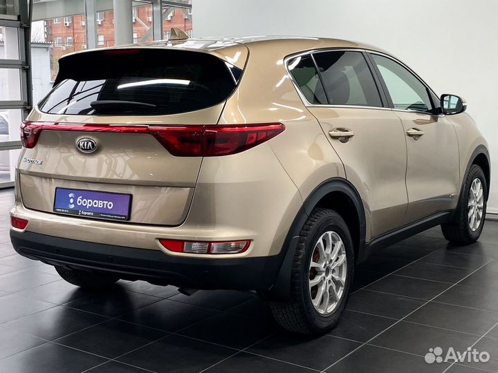 Kia Sportage 2.0 МТ, 2017, 124 133 км