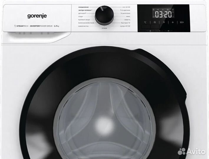 Стиральная машина gorenje W1ngpi72SBS/C