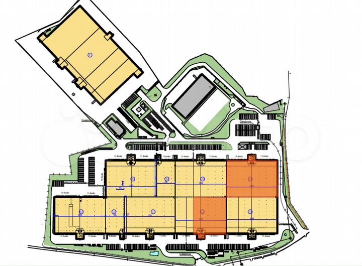 Сдам складское помещение, 10178 м²