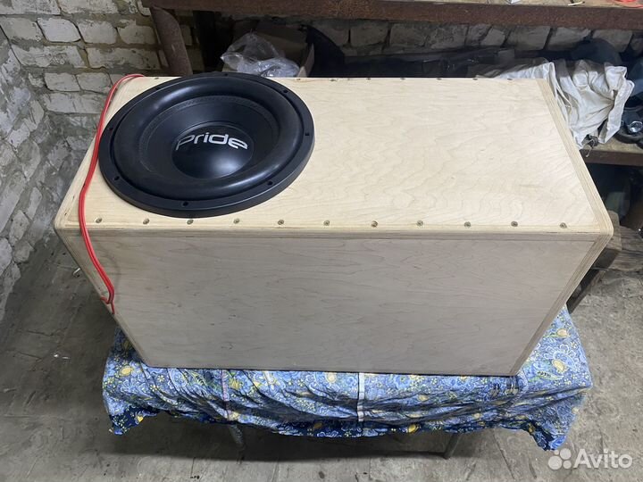 Сабвуфер pride hp 12 и моноблок aura 1.2500d