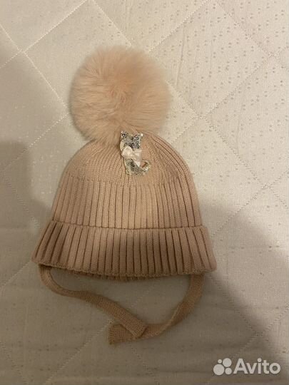 Шапочка Zara для девочки 1-2 года