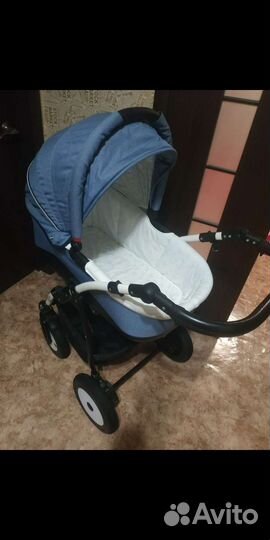 Коляска 2 в 1 Индиго