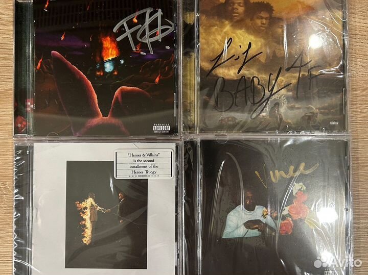 Музыкальные cd диски хип-хоп импорт