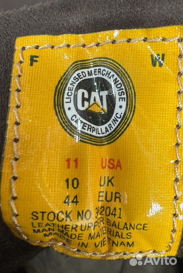 Ботинки Caterpillar 44 размер