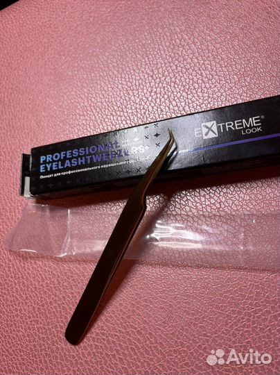 Пинцет для наращивания ресниц