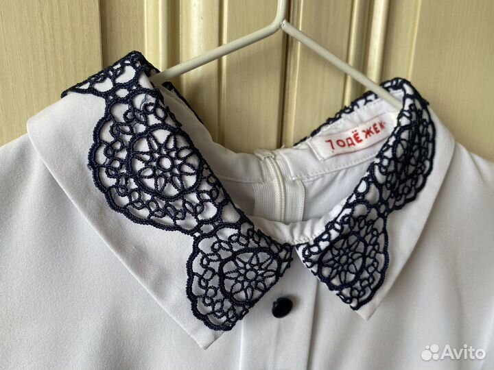 Блузка белая для девочек