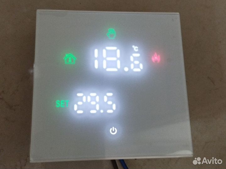 Терморегулятор с wi-fi белый beok tgw 60w WiFi ep